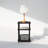 Ebern Designs Just Turn-N-Tube Open Storage Nightstand, 3-Tier-861845755-813298048