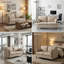 152cm 2 Seater Mordern Upholstered Loveseat Sofa-1292935044
