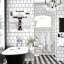 «Black Damask Sink», impression sur toile-31590862