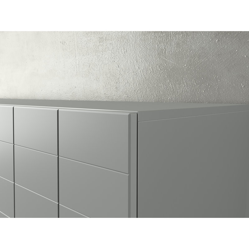 Elii 165cm Sideboard, Concrete