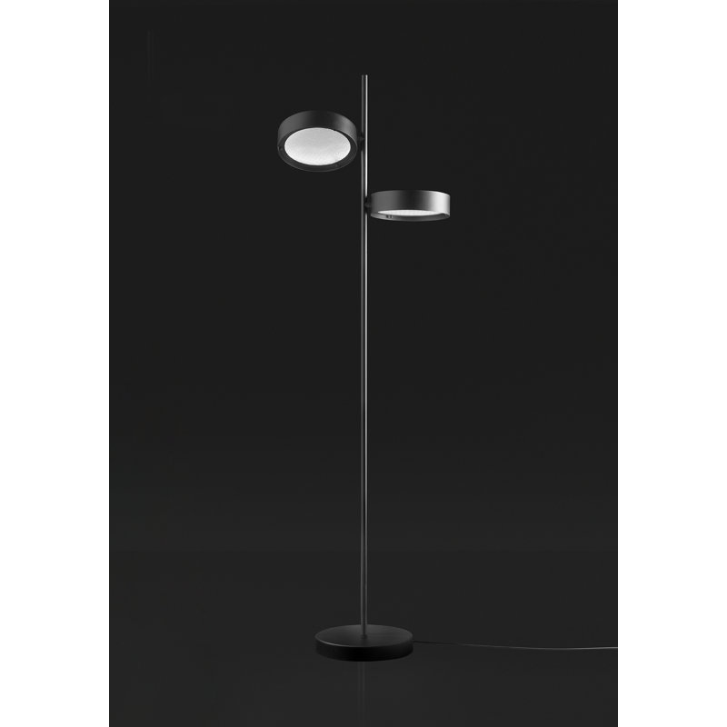 Berlin LED Tree Floor Lamp, Matte Black
