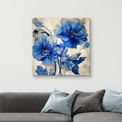 flowers - 32"x32" art on canvas