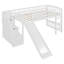 Lit mezzanine simple avec glissière Stairway-287055361