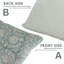 Housse de coussin artistique fabriquée à la main Fabividine - 6 Kamal-109434552-109434541-109434542