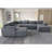 U-Shaped Sectional Corner Sofa With Two Chaises-1888554519