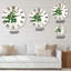 Vintage London Plants - horloge murale-93594665