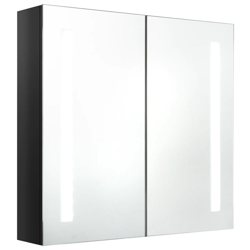 Cayenne Bathroom Storage, Shining Black