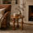 Modern 20" Solid Wood End Table