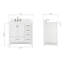 Ensemble de meuble-lavabo simple 37 po Cambridge-1905269142