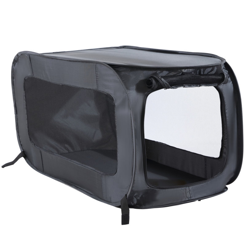 Support pour animaux Pop-up Kennel, L 33 po x l 20 po x H 18 po, Noir