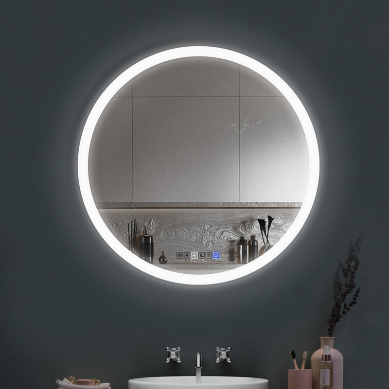 Andols Flat Wall Mirror, 28" x 28"