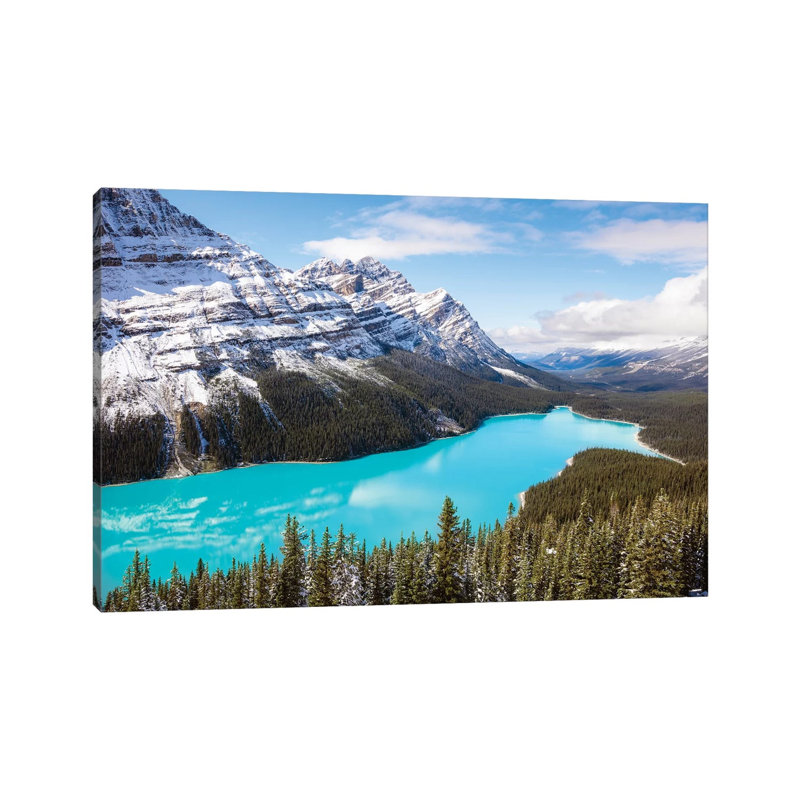 Peyto Lake by Matteo Colombo - Wrapped Canvas Print, 152.5 cm H x 101.5 cm W