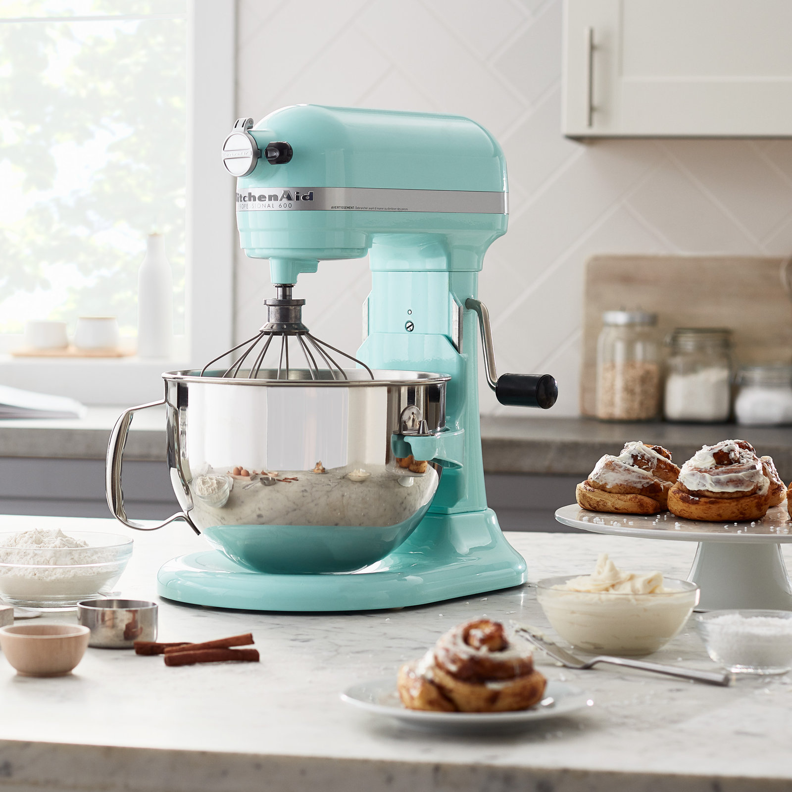 KitchenAid® Professional 600 Series 6qt Stand Mixer, Ice