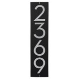 Floating Modern 3" Number Vertical Address Plaque (4 Digits)
