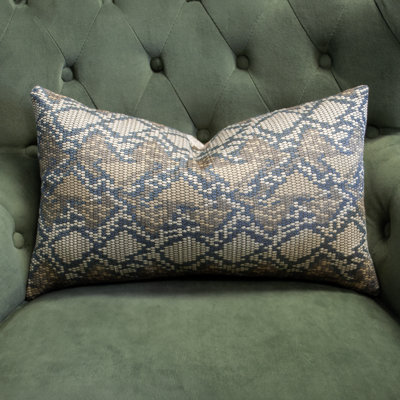 Thomas Collection® Neutral Scale Pattern Taupe Gray Designer Accent Pillow Assorted Sizes