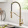 Kraus Torak Commercial Style 2-Function Single Handle Pull Down Kitchen Faucet