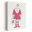 Whimsical Pink Santa by Andreas Magnusson - Wrapped Canvas Print-162831074