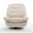 Ivory Recliner, Reclining Lazy Chair, Mobile Phone Holder, Large And Comfortable Reading Chair, Swivel Gliding Rocking Chair, Gold-Stamped Velvet-2136513662