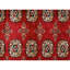 Hand Knotted Wool Area Rug in Red