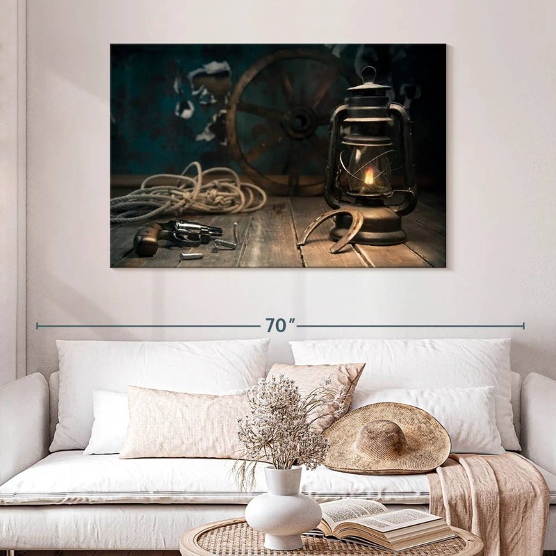 Lelar Western Style, 32" H x 48" W