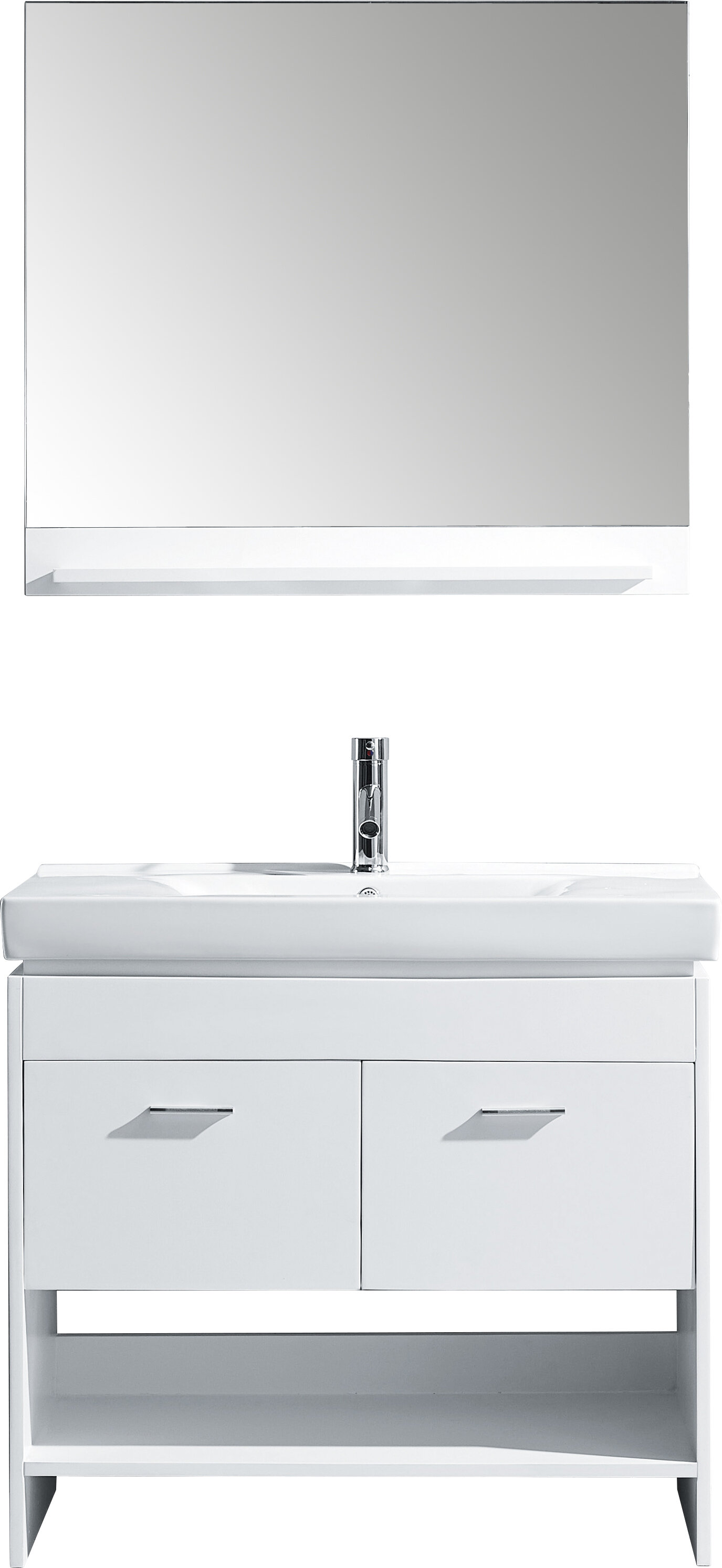 Design Element Christine 35 Single Bathroom Vanity Set - Espresso