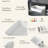 3-Piece Set Of Ceramic Baking Pans, Rectangular Baking Dish Set-134771689