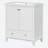 30'' Single Bathroom Vanity with Ceramic Top-93548484