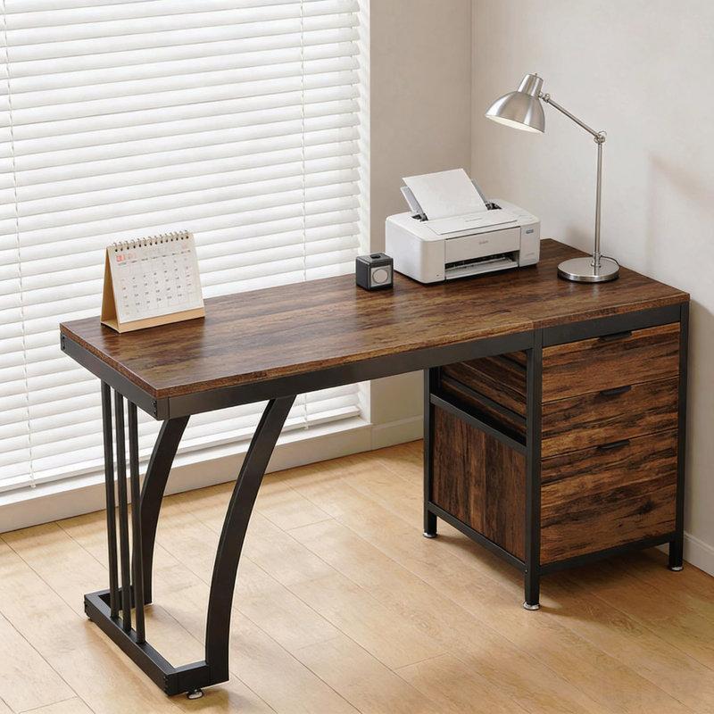 Extensive Office Desk,Computer Desk,Elegant Writing Desk