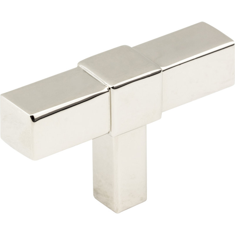 Zane Bar Knob, Polished Nickel