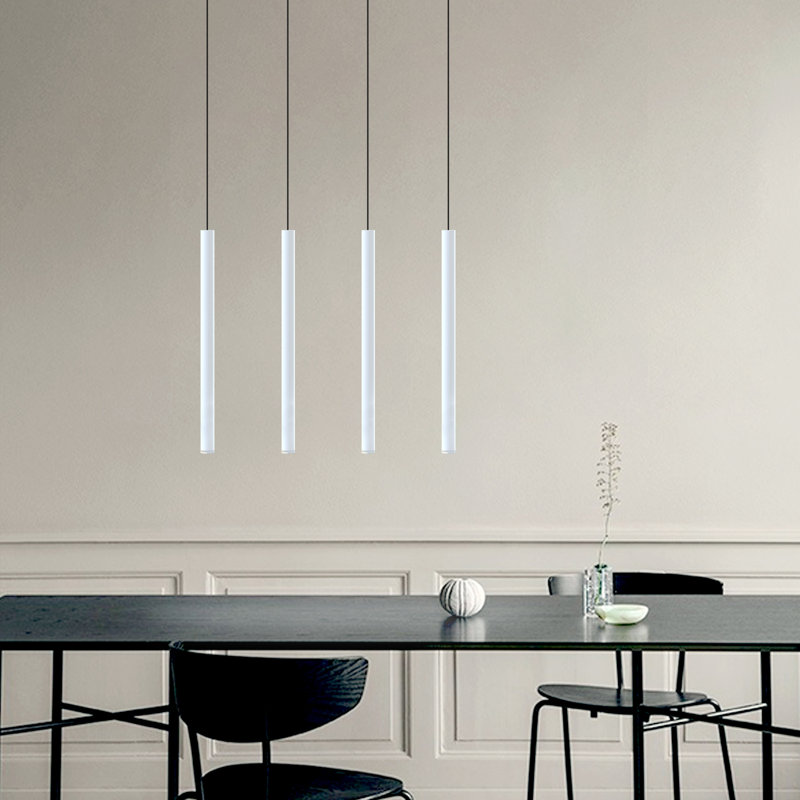 Baileyton 4 - Light Kitchen Island Pendant, White