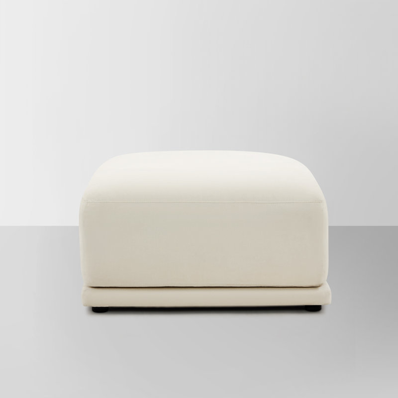 Repose-pieds Libbna Italian Design (ensemble de 2), Crème