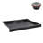 Streamline 48 in. x 32 in. Corner Acrylic Shower Base in Glossy Black with Right Drain, Drain Included-117295431