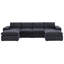 Canapé modulaire réversible avec repose-pieds Enyart-1239157539