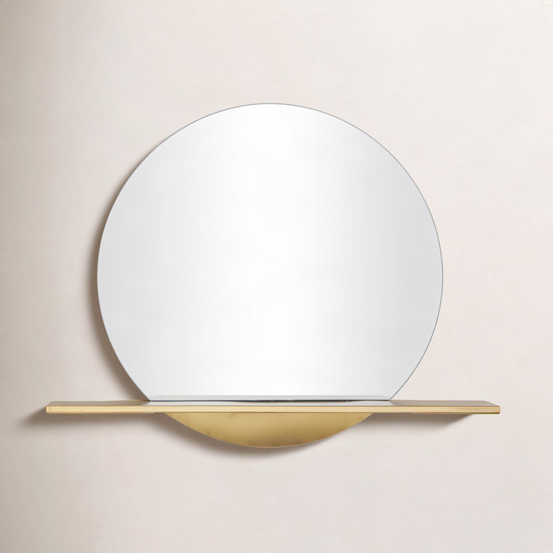 Falco Mirror with Shelves, 28" x 35"