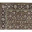 Tapis brun et crème noué à la main de haute qualité