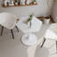 31.50" Modern Hexagonal Coffee Table With White Printed Marble Top And Metal Base For Dining Room(Only Including Coffee Table,Without Chairs)