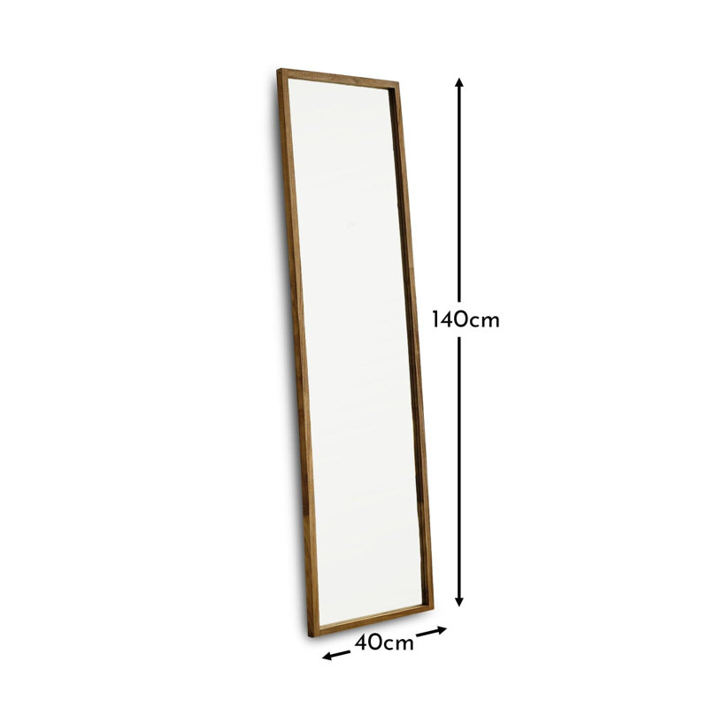 Lanare Full Length Leaning/Wall Mirror, Gold