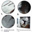 «Stone Grey Quartz Mystery II - Stone Geode», art mural 5 pièces-531076753