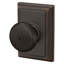 Plymouth Bed and Bath Lock Knob with Addison Trim-20503464