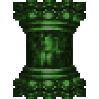 Colonne d'Halloween en carton