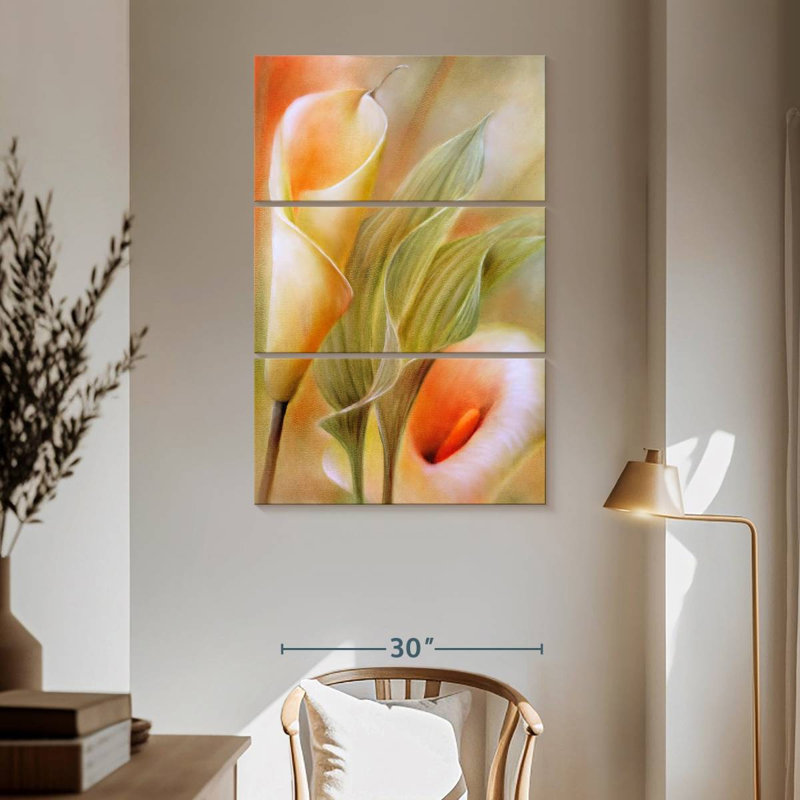 Harnek Calla, 65" H x 42" W