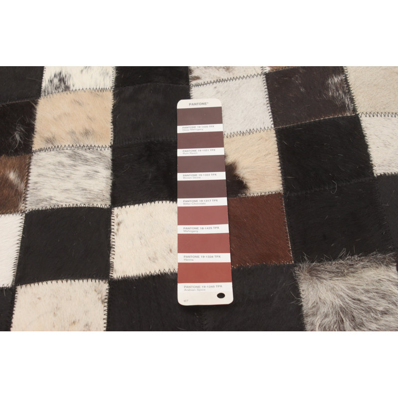 Tapis brun foncé / ivoire Newport