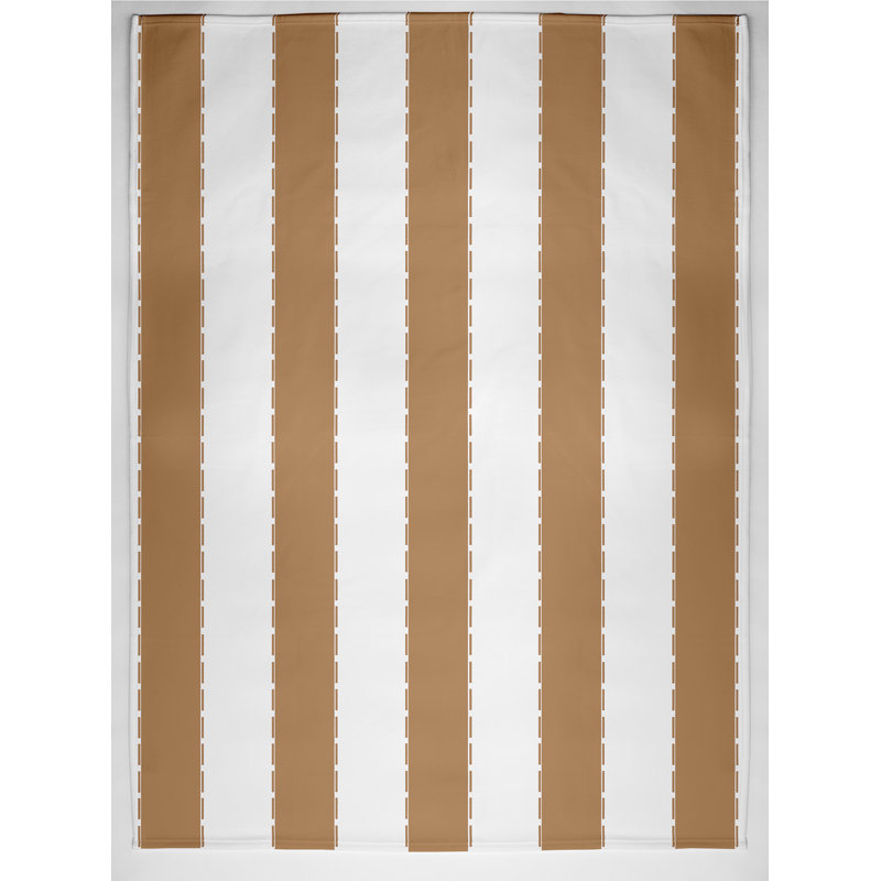 Winthrope Plain Weave / Muslin Throw Blanket, Brown