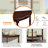 Daleya Solid Wood End Table-750630854