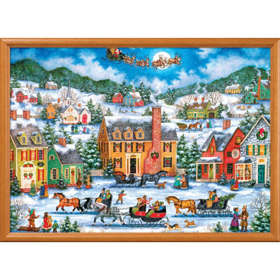 MasterPieces Season's Greetings Christmas Eve Fly By - 1000-Piece Jigsaw Puzzle
