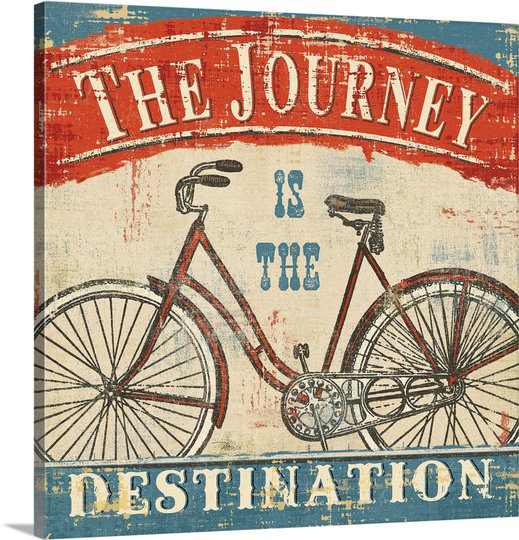 'Beautiful Ride II Vintage Advertisement Great Big Canvas