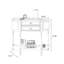 Console blanche en bois massif-191327561-191327562