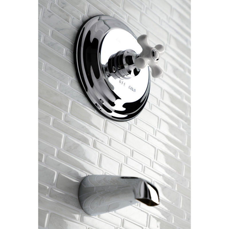 Robinet de baignoire Kingston, Chrome poli