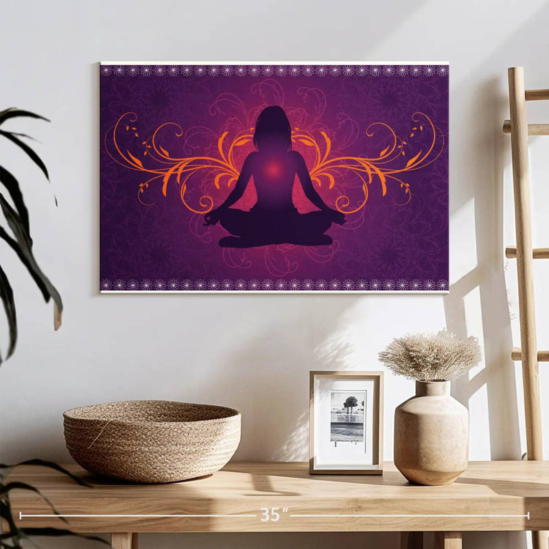 Kerrick Yoga Heart Chakra, 16" H x 24" W