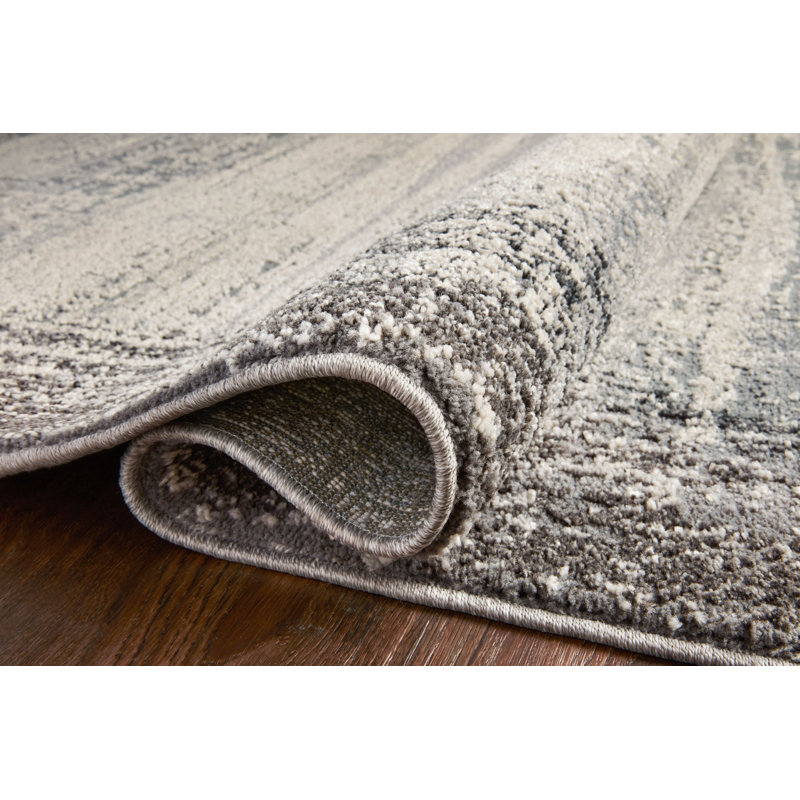 Tapis gris Esaw, Rectangle 11 pi 2 po x 15 pi